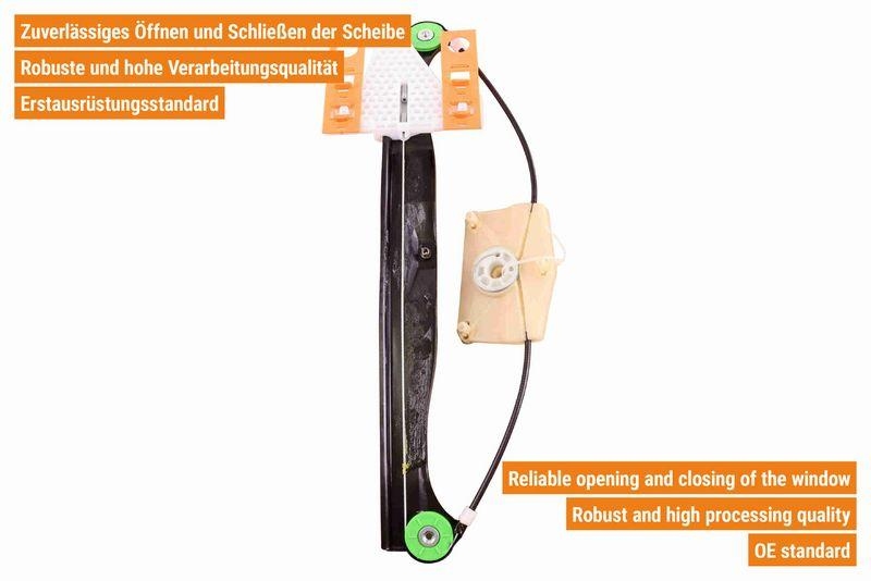 VAICO V10-6388 Fensterheber elektrisch hinten links f&uuml;r VW
