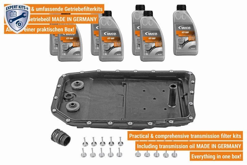 VAICO V20-2088 Teilesatz, Automatikgetriebe-Ölwechsel 6-Gang (6Hp26Z) mit Filter für BMW