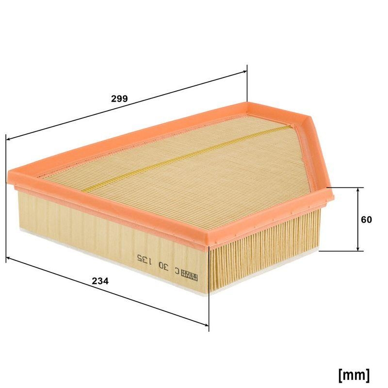 MANN-FILTER C 30 135 Luftfilter f&uuml;r BMW
