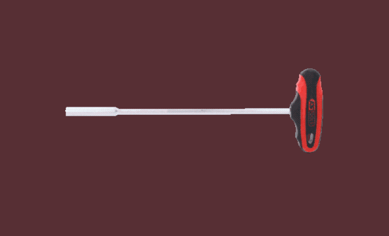 KS TOOLS 158.5006 T-Griff-Nuss-Schraubendreher