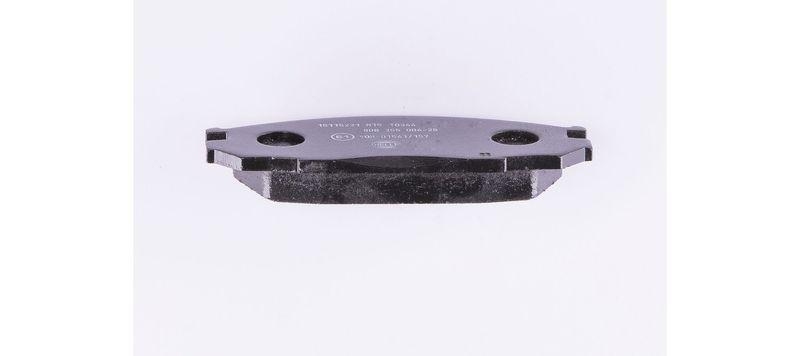 HELLA 8DB 355 006-251 Bremsbelagsatz, Scheibenbremsbelag f&uuml;r NISSAN