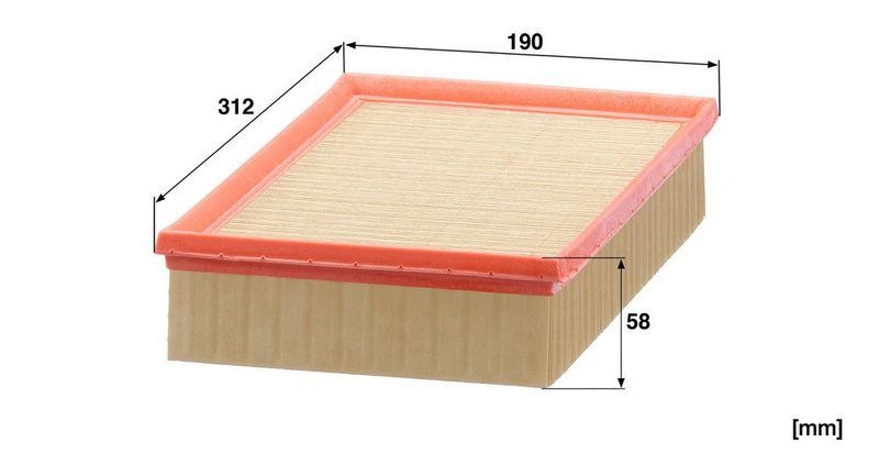 MANN-FILTER C 32 191 Luftfilter f&uuml;r VW