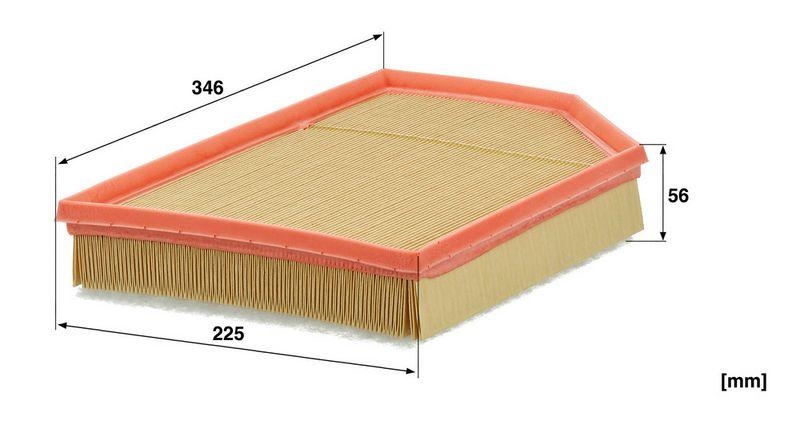 MANN-FILTER C 35 177 Luftfilter f&uuml;r Volvo