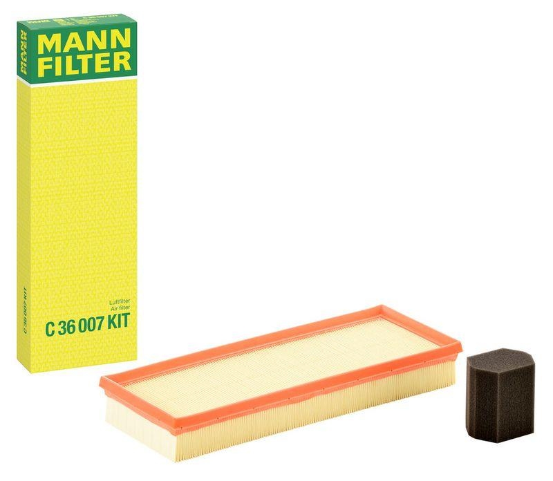 MANN-FILTER C 36 007 KIT Luftfilter f&uuml;r PSA