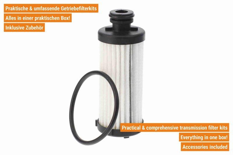 VAICO V10-5393 Hydraulikfilter, Automatikgetriebe 7-Gang S-Tronic (Dl382) für VW