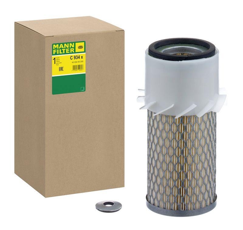 MANN-FILTER C 934 x Luftfilter f&uuml;r Kubota