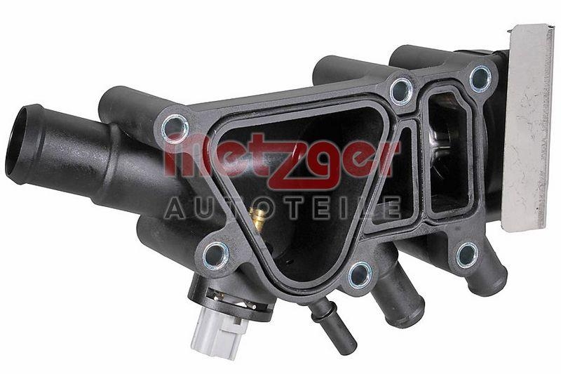 METZGER 4006316 Thermostat K&uuml;hlmittel, Mit Geh&auml;use f&uuml;r FORD/&Ouml;FFNUNGSTEMP.[&deg;C]82 ,FLANSCH 180&deg;