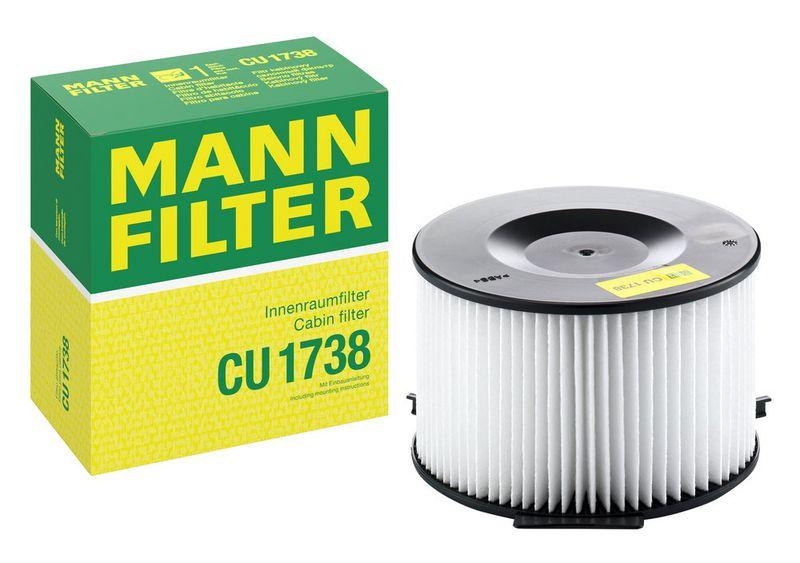 MANN-FILTER CU 1738 Innenraumluftfilter f&uuml;r VW