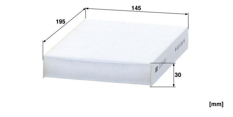 MANN-FILTER CU 20 013 Innenraumluftfilter f&uuml;r PSA