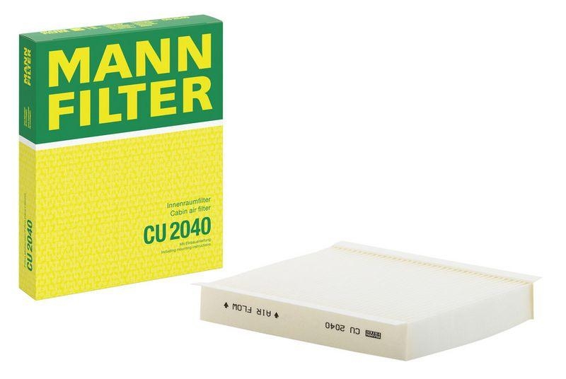 MANN-FILTER CU 2040 Innenraumluftfilter f&uuml;r Fiat Gruppe