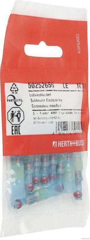 HERTH+BUSS 50252656 L&ouml;tverbinder 2 - 4 mm&sup2;, AMP Tyco Solder Sleeve, Kabelendh&uuml;lse