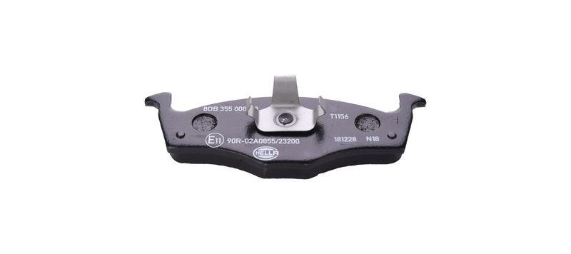 HELLA 8DB 355 008-481 Bremsbelagsatz, Scheibenbremsbelag f&uuml;r VW LUPO (6X1/6E1)