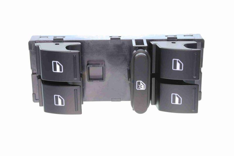 VEMO V10-73-0249 Schalter, Fensterheber Fahrert&uuml;r f&uuml;r El. Fensterheber vorne und f&uuml;r SKODA