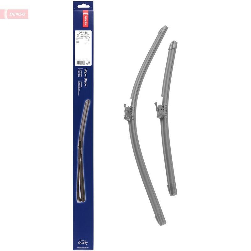 DENSO DF-438 Wischer Flat Blade KIT VOLVO XC60 II (246) D4 (17-21)