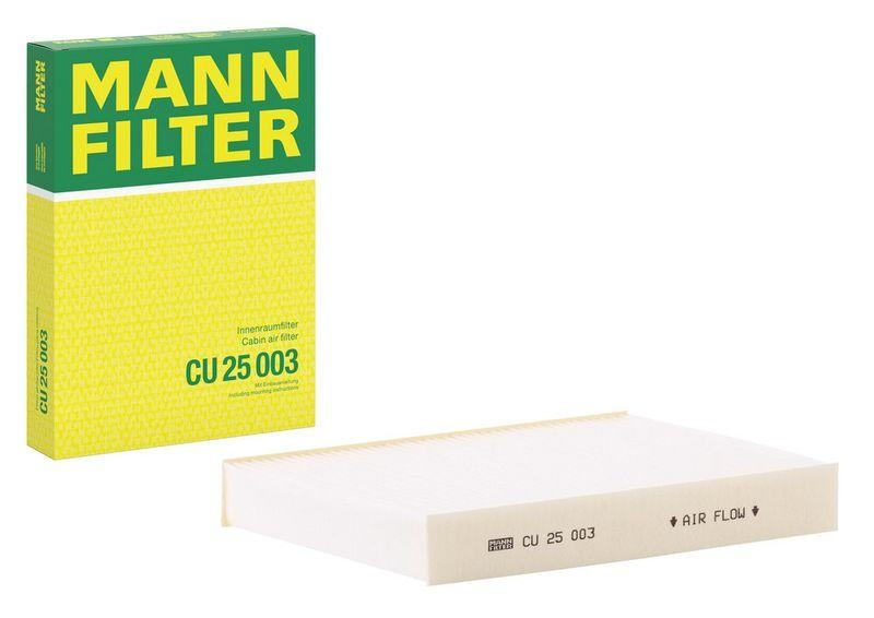 MANN-FILTER CU 25 003 Innenraumluftfilter f&uuml;r Nissan