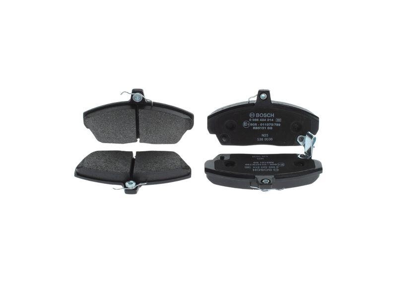 BOSCH 0 986 424 214 Bremsbelagsatz Scheibenbremse