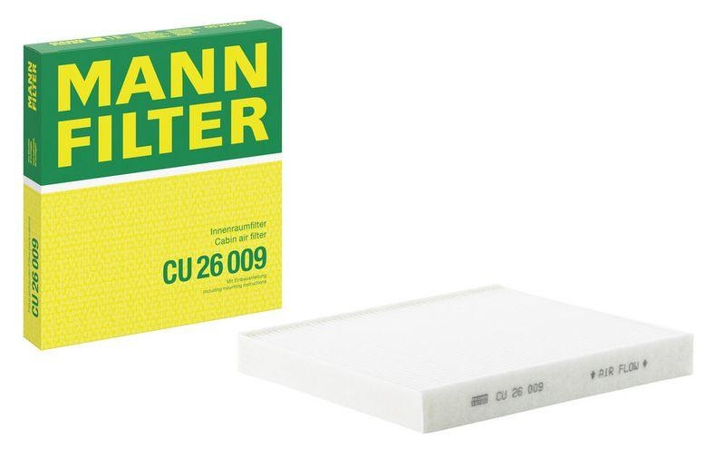 MANN-FILTER CU 26 009 Innenraumluftfilter f&uuml;r VW