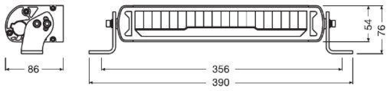 OSRAM LEDDL110-CB Glühlampe LEDriving LEDBar 10