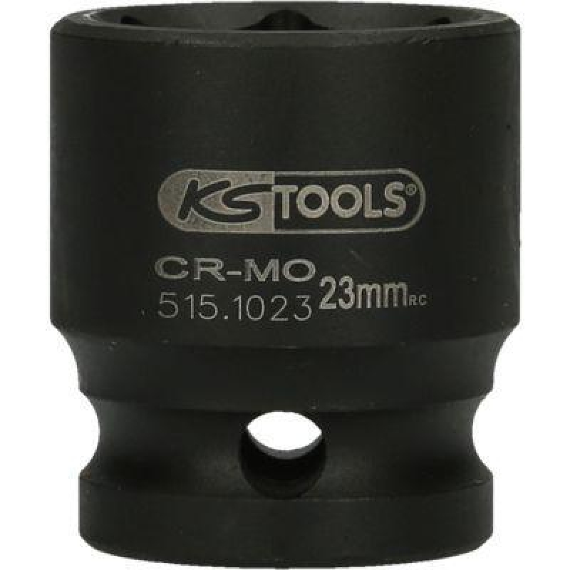 KS TOOLS 515.1023 1/2" Sechskant-Kraft-Stecknuss 23mm