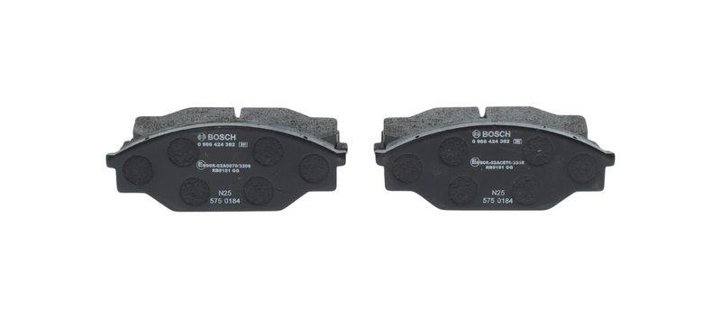 BOSCH 0 986 424 382 Bremsbelagsatz Scheibenbremse