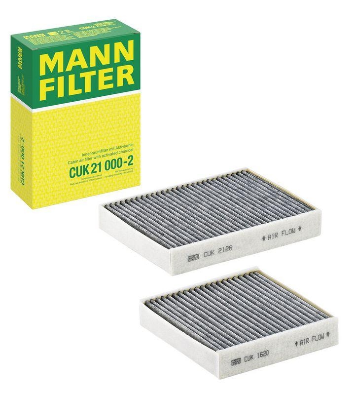 MANN-FILTER CUK 21 000-2 Innenraumluftfilter f&uuml;r PSA