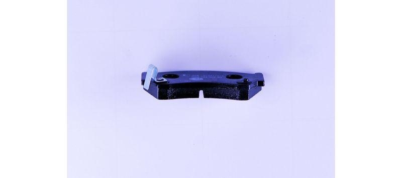 HELLA 8DB 355 009-821 Bremsbelagsatz, Scheibenbremsbelag f&uuml;r NISSAN