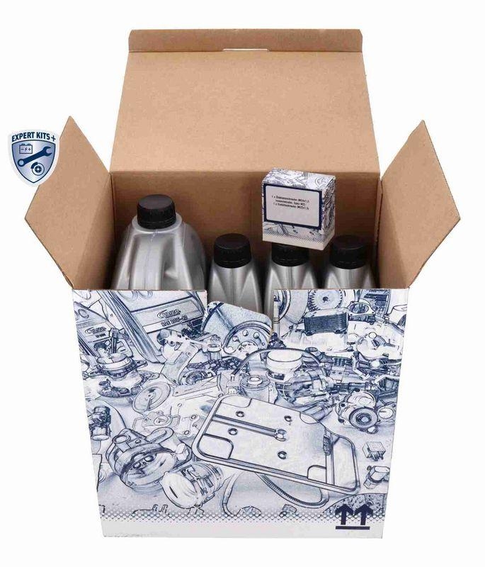 VAICO V10-5540-xxL Teilesatz, Automatikgetriebe-&Ouml;lwechsel Stufenlos Cvt (01J) f&uuml;r VW