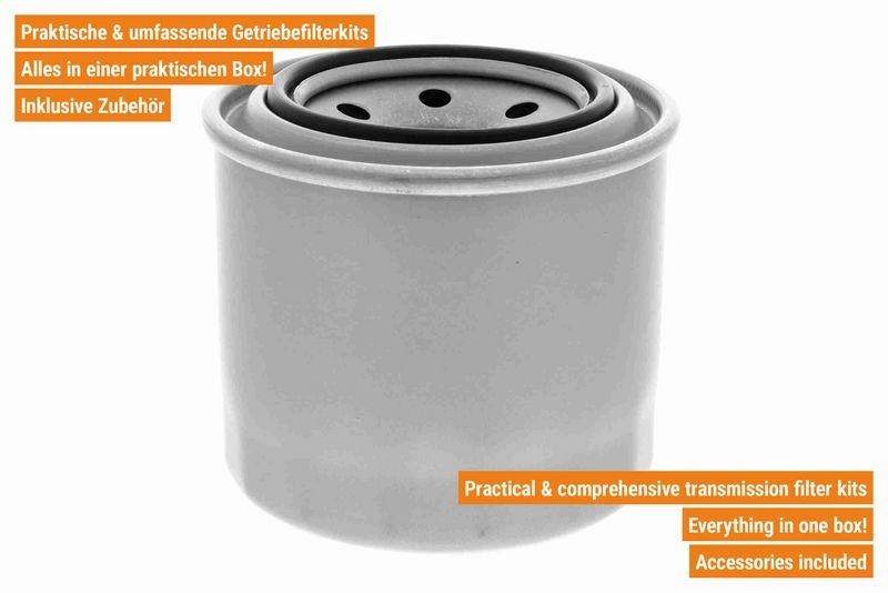 VAICO V37-0252 Hydraulikfilter, Automatikgetriebe 4-Gang (F4A41-1, F4A42-1, F4A51) für MITSUBISHI