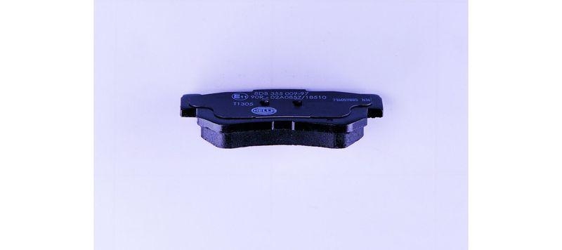 HELLA 8DB 355 009-971 Bremsbelagsatz, Scheibenbremsbelag f&uuml;r HYUNDAI/KIA