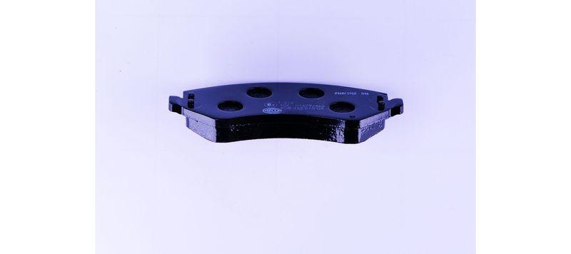 HELLA 8DB 355 010-051 Bremsbelagsatz, Scheibenbremsbelag f&uuml;r CHRYSLER/JEEP