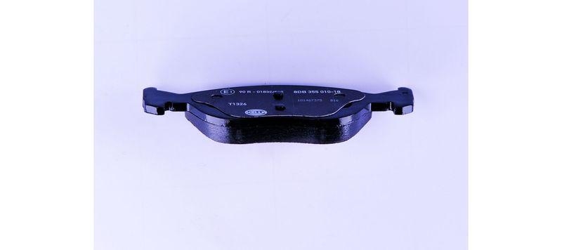 HELLA 8DB 355 010-181 Bremsbelagsatz, Scheibenbremsbelag f&uuml;r FIAT