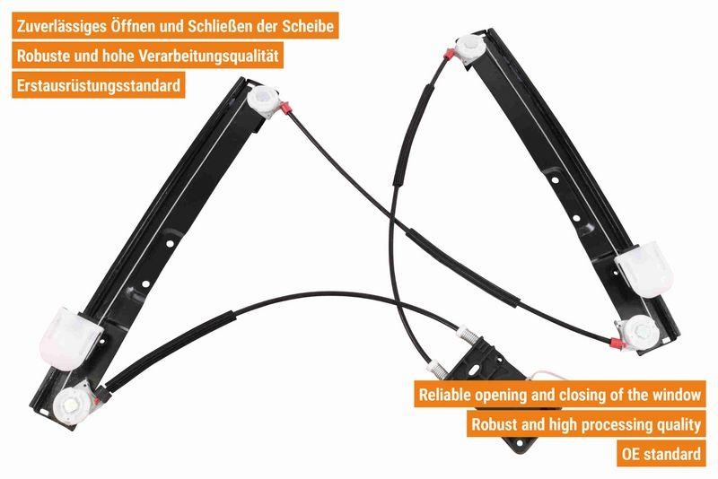VAICO V25-1769 Fensterheber vorne links, ohne Komfortfunktion für FORD
