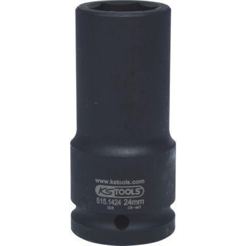 KS TOOLS 515.1424 3/4" Sechskant-Kraft-Stecknuss 24mm