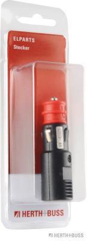 HERTH+BUSS 51306125 Stecker 1-polig, 8 A, 12 - 24 V, mit Sicherung