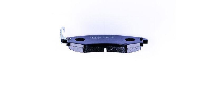 HELLA 8DB 355 012-161 Bremsbelagsatz, Scheibenbremsbelag f&uuml;r SSANGYONG