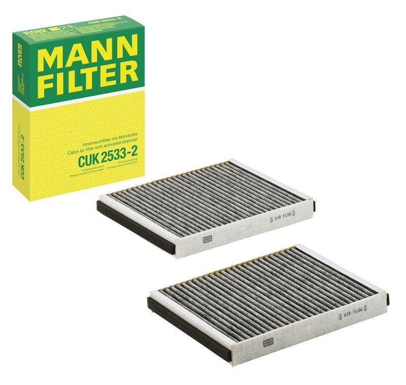 MANN-FILTER CUK 2533-2 Innenraumluftfilter f&uuml;r BMW