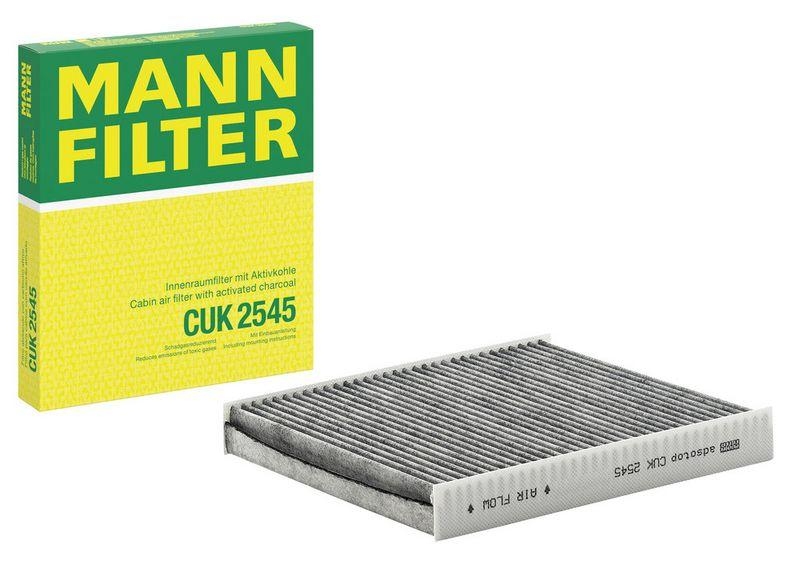 MANN-FILTER CUK 2545 Innenraumluftfilter f&uuml;r VW