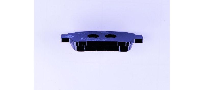 HELLA 8DB 355 010-311 Bremsbelagsatz, Scheibenbremsbelag für TOYOTA