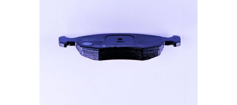 HELLA 8DB 355 010-321 Bremsbelagsatz, Scheibenbremsbelag f&uuml;r FIAT