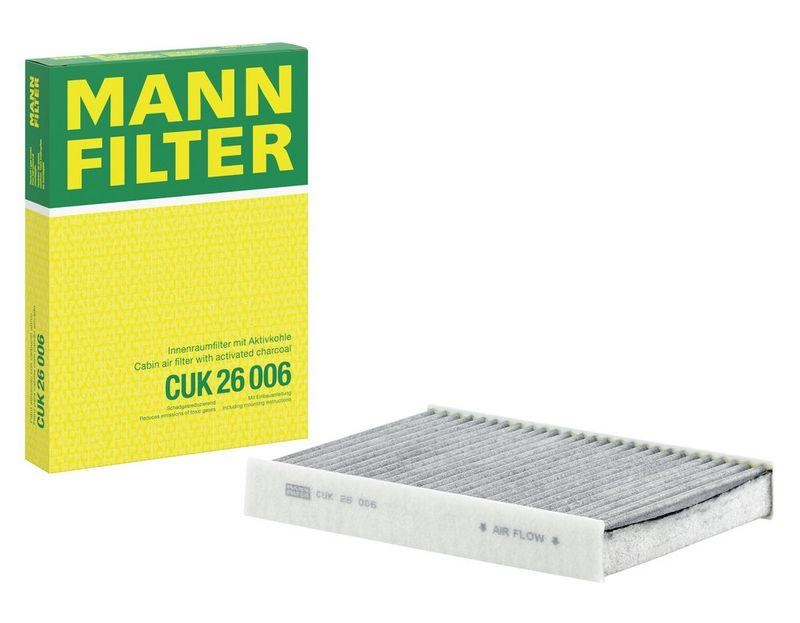 MANN-FILTER CUK 26 006 Innenraumluftfilter f&uuml;r VW