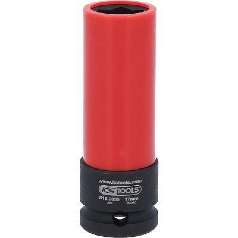 KS TOOLS 515.2055 Sonderprofil-Kraft-Stecknuss für Mercedes 17mm