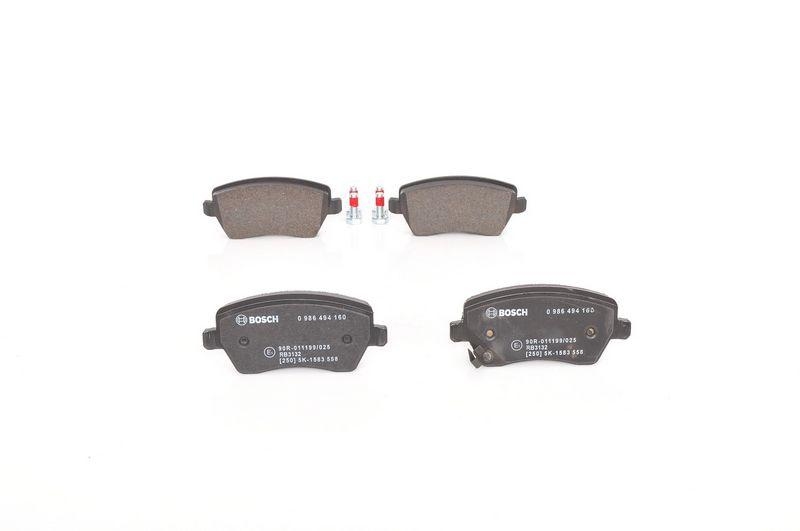 BOSCH 0 986 494 160 Bremsbelagsatz Scheibenbremse
