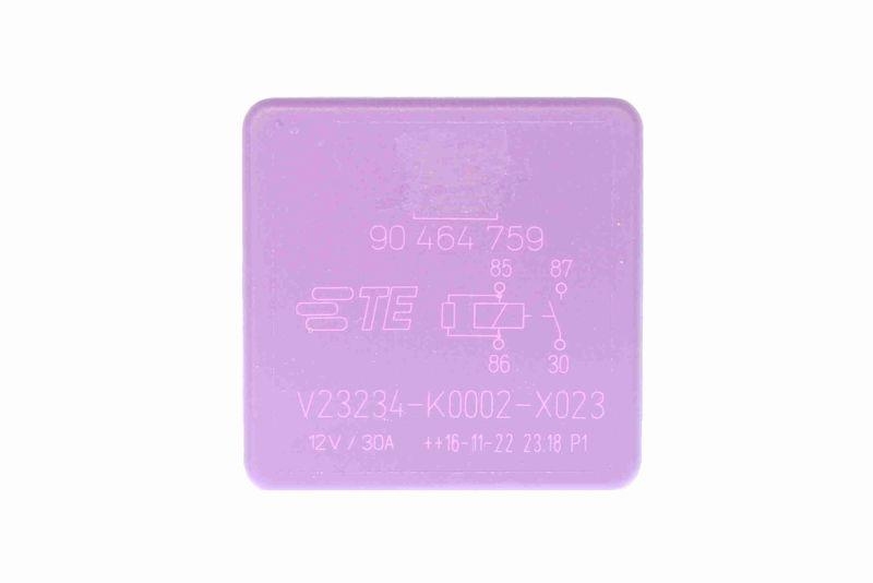 VEMO V40-71-0003 Relais, Kraftstoffpumpe 12V, 4 Pins, 30A, schwarz für OPEL
