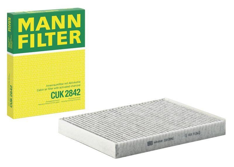 MANN-FILTER CUK 2842 Innenraumluftfilter f&uuml;r VW