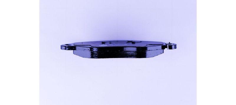 HELLA 8DB 355 010-531 Bremsbelagsatz, Scheibenbremsbelag für NISSAN