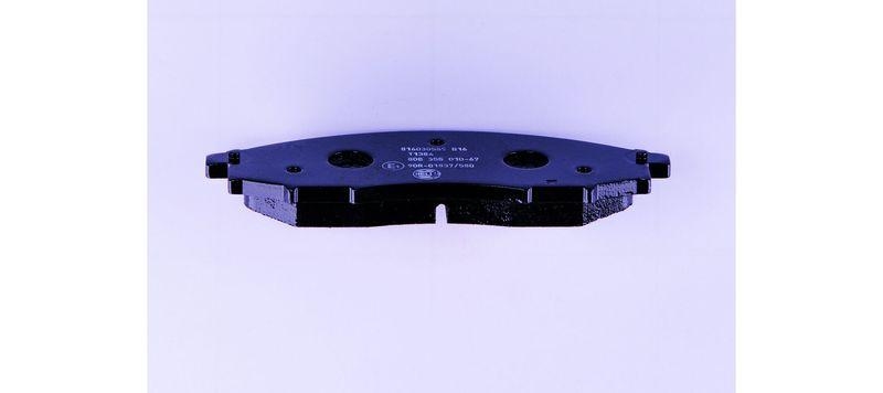 HELLA 8DB 355 010-671 Bremsbelagsatz, Scheibenbremsbelag f&uuml;r NISSAN