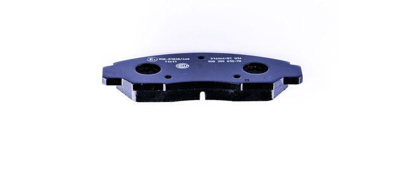 HELLA 8DB 355 010-981 Bremsbelagsatz, Scheibenbremsbelag f&uuml;r HONDA