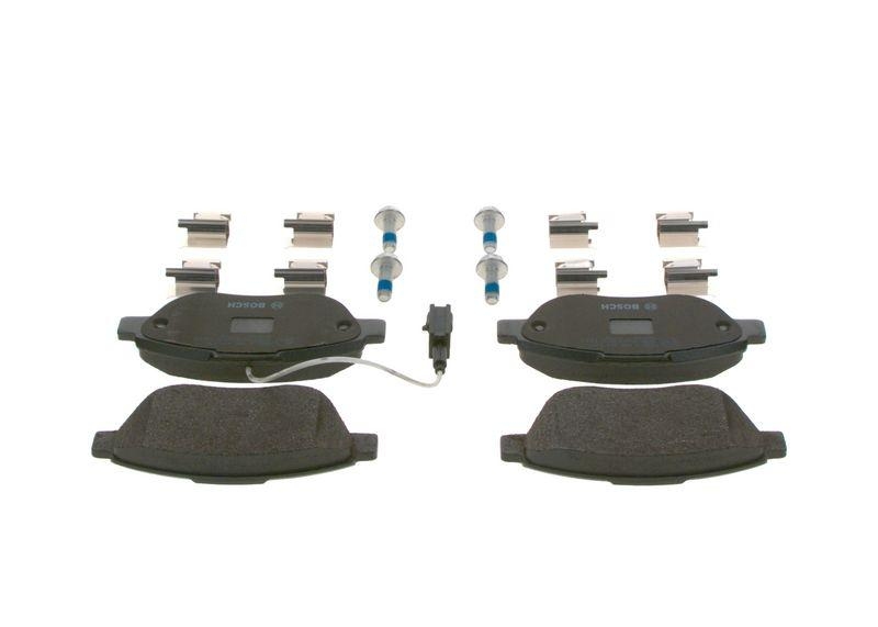 BOSCH 0 986 424 596 Bremsbelagsatz Scheibenbremse