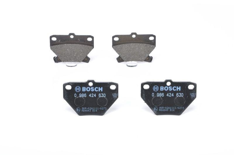 BOSCH 0 986 424 630 Bremsbelagsatz Scheibenbremse