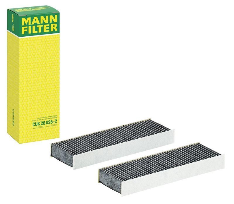 MANN-FILTER CUK 26 025-2 Innenraumluftfilter f&uuml;r PSA